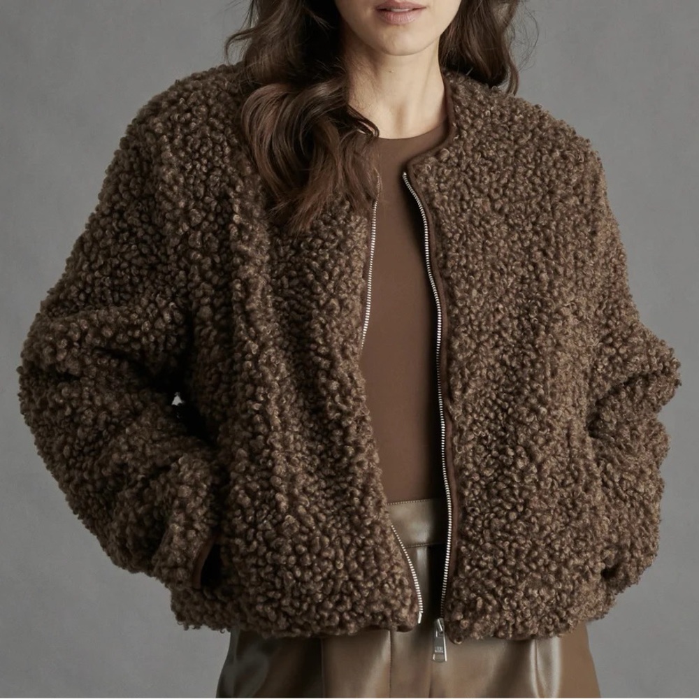 Steve Madden Teddy Jacket - Brown